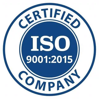ISO 9001:2015 certified company
