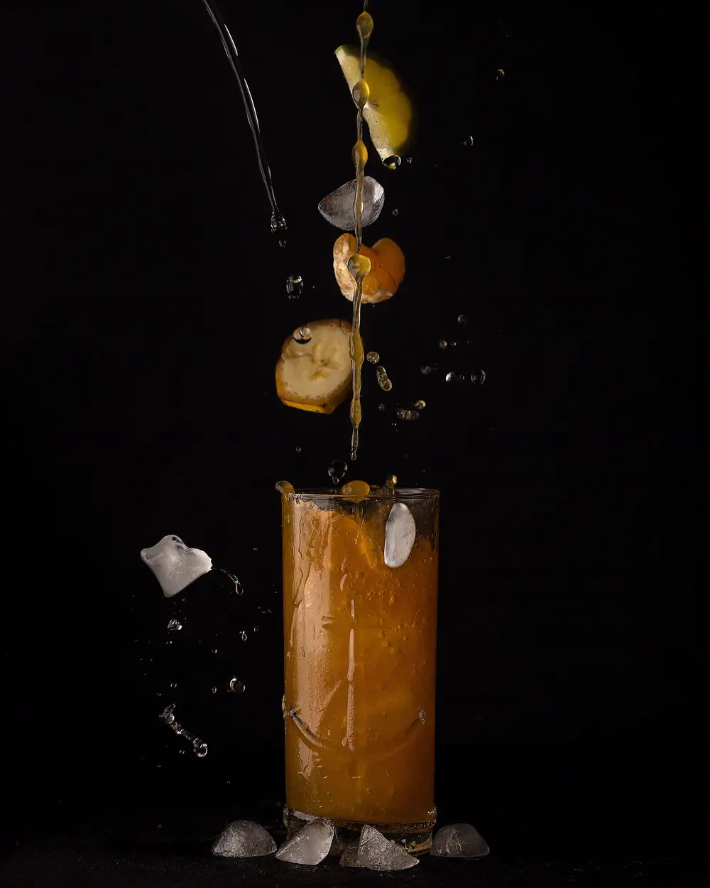 Iced citrus beverage
