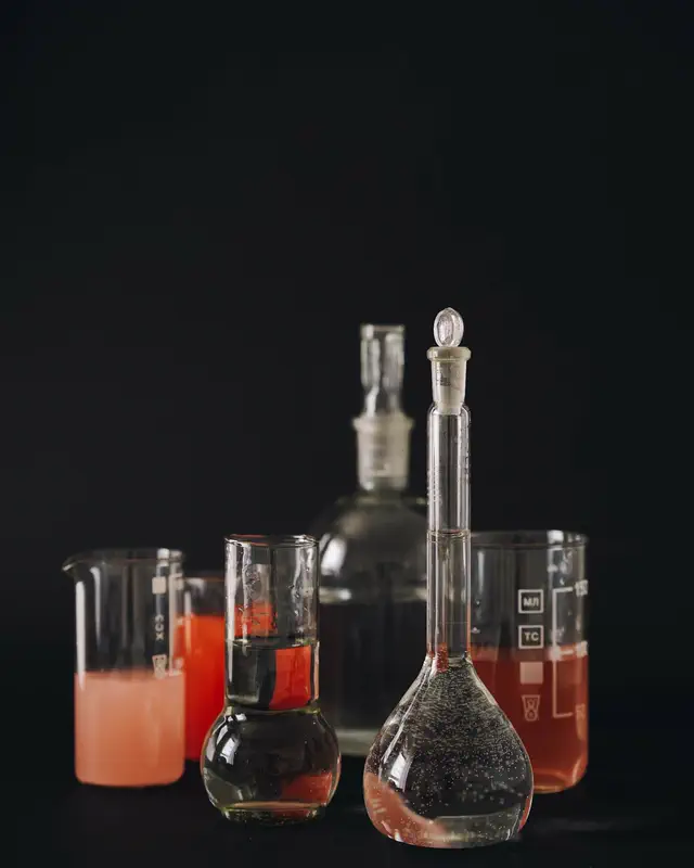 Beakers and flasks